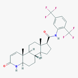Dutapros 0.5 mg 30 Kapsül (Dutasterid) Kimyasal Yapısı (2 D)