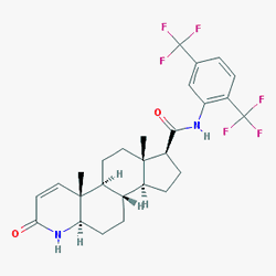 Avodart 0.5 mg 30 Yumuşak Kapsül (Dutasterid) Kimyasal Yapısı (2 D)