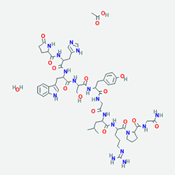 LH-RH Ferring 0.1 mg/ml IV 1 Ampül () Kimyasal Yapısı (2 D) LH-RH Ferring 0.1 mg/ml IV 1 Ampül () Kimyasal Yapısı (2 D)