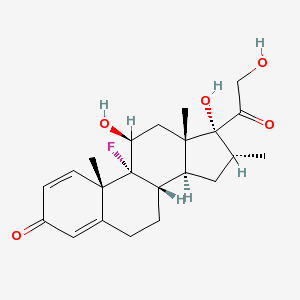 Deksamet Şurup 0.05 mg 100 ml (Deksametazon) Kimyasal Yapısı (2 D)