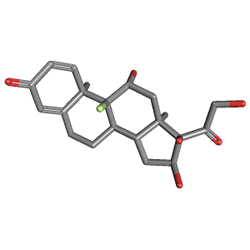 Kenacort-A Ampül IM 40 mg 1 Adet () Kimyasal Yapısı (3 D)