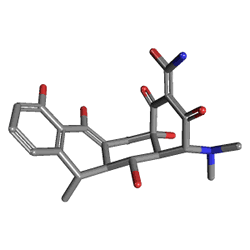Tetradox 100 mg 14 Kapsül () Kimyasal Yapısı (3 D)