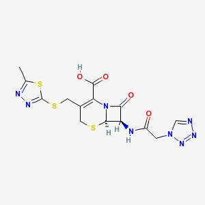 İespor İğne (IM) 500 mg 1 Ampül () Kimyasal Yapısı (2 D)