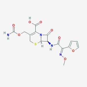 Enfexia 125 mg 10 Tablet (Sefuroksim) Kimyasal Yapısı (2 D)