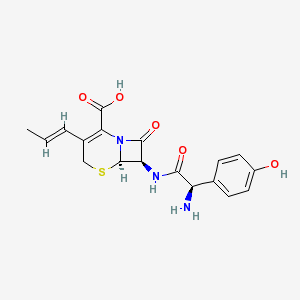 Prefix 500 mg 14 Tablet (Sefprozil) Kimyasal Yapısı (2 D)