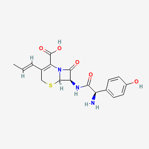 Prefix Şurup (süspansiyon için toz) 100 ml (Sefprozil) Kimyasal Yapısı (2 D)