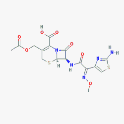 Sefoksim 1000 mg 1 Flakon (Sefotaksim Sodyum) Kimyasal Yapısı (2 D)