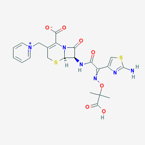 Zidim 0.5 g 1 Flakon () Kimyasal Yapısı (2 D) Zidim 0.5 g 1 Flakon () Kimyasal Yapısı (2 D)