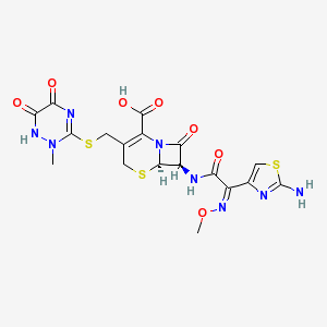 Rekson Set 1 g IV 1 Flakon (Seftriakson) Kimyasal Yapısı (2 D)