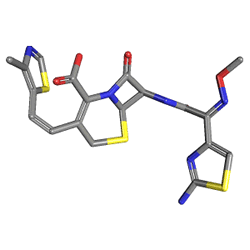 Cefiten 400 mg 28 Tablet (Sefditoren) Kimyasal Yapısı (3 D)