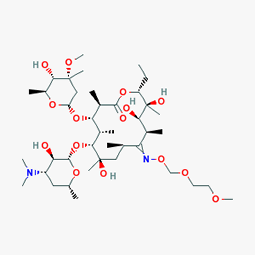 Roksolit 150 mg 10 Tablet () Kimyasal Yapısı (3 D)