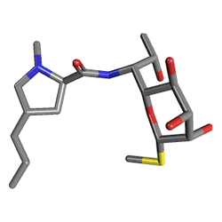 Linkosol 600 mg 1 Ampül () Kimyasal Yapısı (3 D)