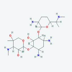 Gentamed 20 mg 1 Ampül (Gentamisin) Kimyasal Yapısı (3 D)