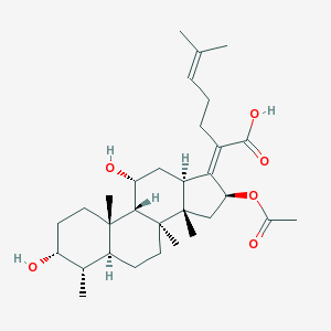 Fucitec 500 mg 15 Tablet (Fusidik Asit) Kimyasal Yapısı (2 D)