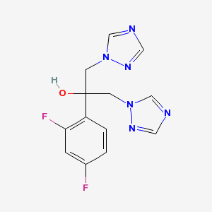 Flucofex 100 mg/50 ml 1 Flakon (Flukonazol) Kimyasal Yapısı (2 D)