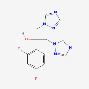 Triflucan 200 mg 7 Kapsül (Flukonazol) Kimyasal Yapısı (2 D)