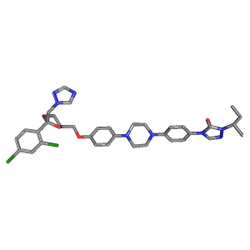 Funit 100 mg 15 Kapsül () Kimyasal Yapısı (3 D)