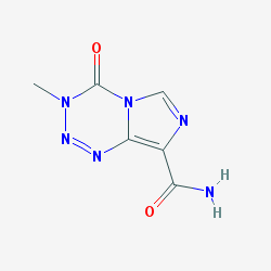 Temomid 20 mg 5 Kapsül (Temozolomid) Kimyasal Yapısı (2 D)