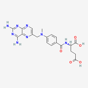 Metoject 10 mg/ml 1 Şırınga (Metotreksat) Kimyasal Yapısı (2 D)