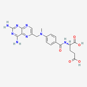 Emthexate 2.5 mg 100 Tablet (Metotreksat) Kimyasal Yapısı (2 D)