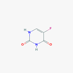 Fluorouracil 500 mg/10 ml IV 1 Flakon () Kimyasal Yapısı (2 D)