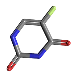 Fluorouracil 1000 mg/20 ml IV 1 Flakon () Kimyasal Yapısı (3 D) Fluorouracil 1000 mg/20 ml IV 1 Flakon () Kimyasal Yapısı (3 D)