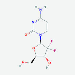 Sitagem 2 g 1 Flakon (Gemsitabin) Kimyasal Yapısı (2 D)