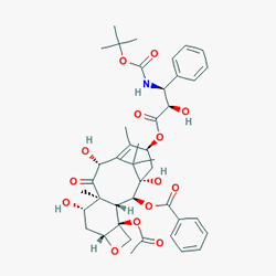 Santax 20 mg 1 Flakon (Dosetaksel) Kimyasal Yapısı (2 D)