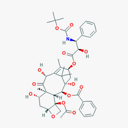 Doxitax Tec 40 mg IV 1 Flakon (Dosetaksel) Kimyasal Yapısı (3 D)