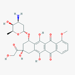 Adriblastina 10 mg 1 Flakon () Kimyasal Yapısı (2 D)