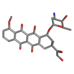 Adrimisin 50 mg 1 Flakon () Kimyasal Yapısı (3 D)