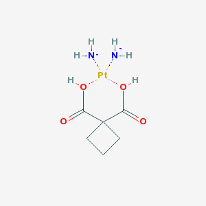 Carboplatin 600 mg/60 ml IV 1 Flakon (Karboplatin) Kimyasal Yapısı (2 D)