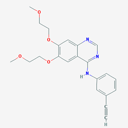 Ertinob 25 mg 30 Tablet (Erlotinib) Kimyasal Yapısı (2 D)