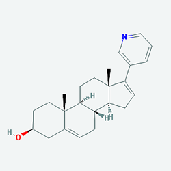 Abetyl 250 mg 120 Tablet (Abirateron) Kimyasal Yapısı (2 D)