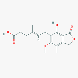 Myfortic 180 mg 120 Tablet (Mikofenolik Asit) Kimyasal Yapısı (2 D)