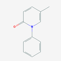 Pirfa 200 mg 252 Tablet (Pirfenidon) Kimyasal Yapısı (2 D)
