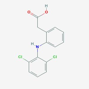 Diklojik 75 mg 3 ml 4 Ampül (Diklofenak) Kimyasal Yapısı (2 D)