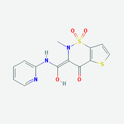 Ilkoten 20 mg 10 Kapsül (Tenoksikam) Kimyasal Yapısı (2 D)