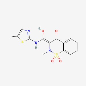Zeloxim Ampül 15 mg/1.5 ml IM Ampül (Meloksikam) Kimyasal Yapısı (2 D)