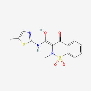 Meksun 7.5 mg 30 Tablet (Meloksikam) Kimyasal Yapısı (2 D)