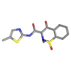 Mobic 15 mg 30 Tablet (Meloksikam) Kimyasal Yapısı (3 D)