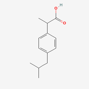 İbuactive Çocuk Şurubu 100 mg/5 ml 100 ml (İbuprofen) Kimyasal Yapısı (2 D)