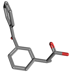 Bi-Profenid 100 mg 20 Tablet () Kimyasal Yapısı (3 D)