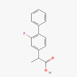 Flupen 100 mg 30 Tablet (Flurbiprofen) Kimyasal Yapısı (2 D)