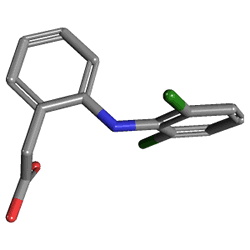 Elfenor Jel %5 100 g (Diklofenak) Kimyasal Yapısı (3 D)