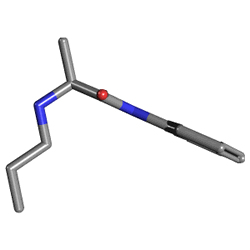 Priloc %2 1 Flakon (Prilokain) Kimyasal Yapısı (3 D)