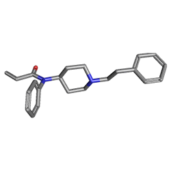 Durogesic 12 mcg 5 TTS Flaster () Kimyasal Yapısı (3 D)