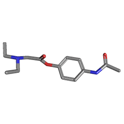 Sifenol Şurup 160 mg/5 ml 120 ml (Parasetamol) Kimyasal Yapısı (3 D)