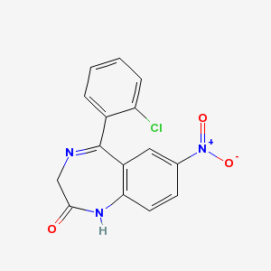 Rivotril Damla 2.5 mg/1 ml 10 ml (Klonazepam) Kimyasal Yapısı (2 D)