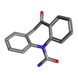 Oxilepsi 600 mg Divitab 50 Tablet () Kimyasal Yapısı (3 D)